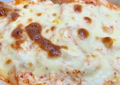 キムチ豆腐グラタン