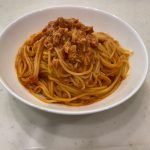 トマトツナパスタ