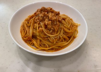 トマトツナパスタ