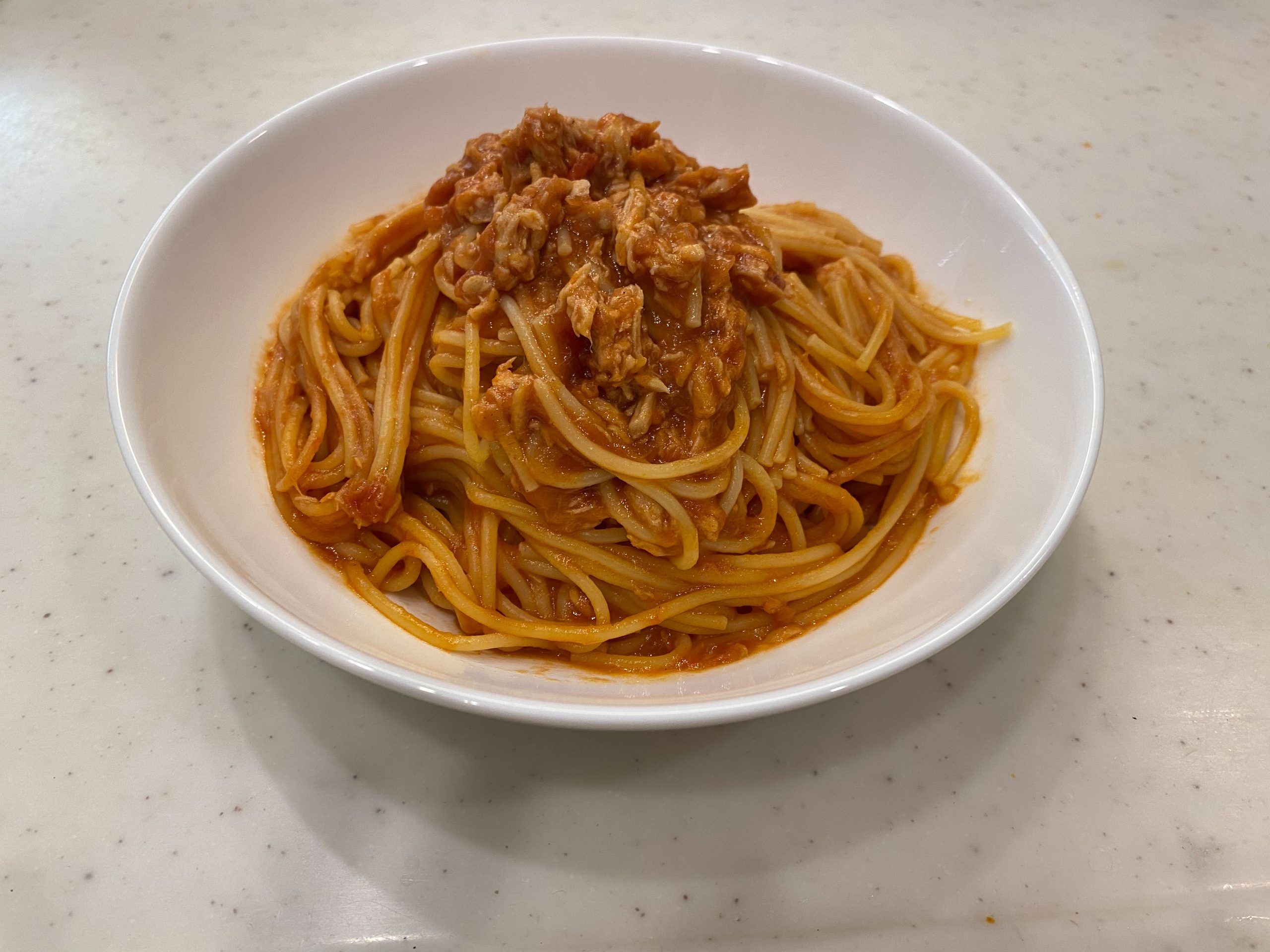 トマトツナパスタ