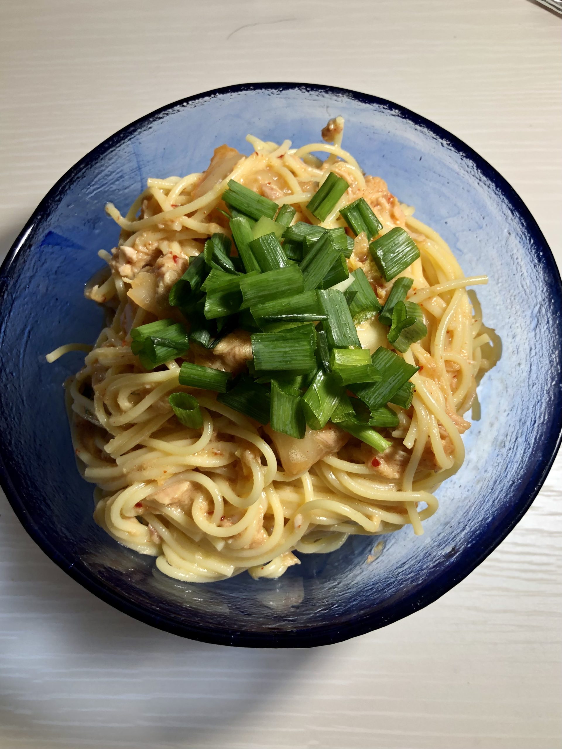 キムチツナパスタ