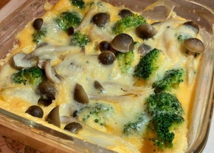 ふわふわ卵のキッシュ